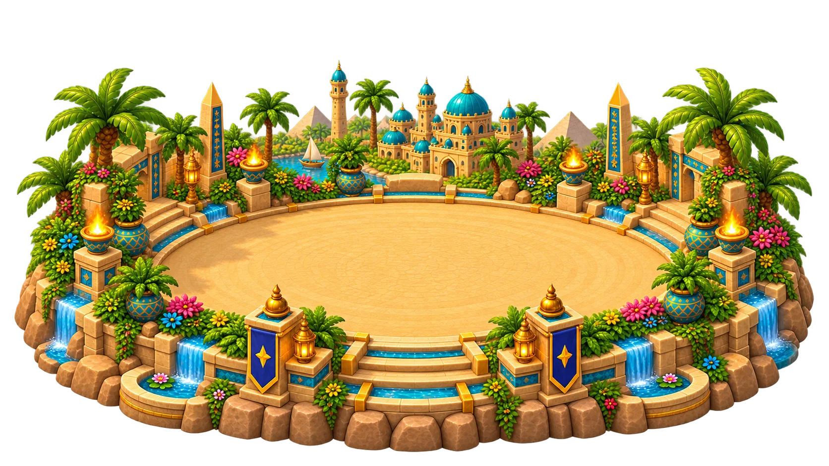 Le Caire — arène de FiftyRoyale