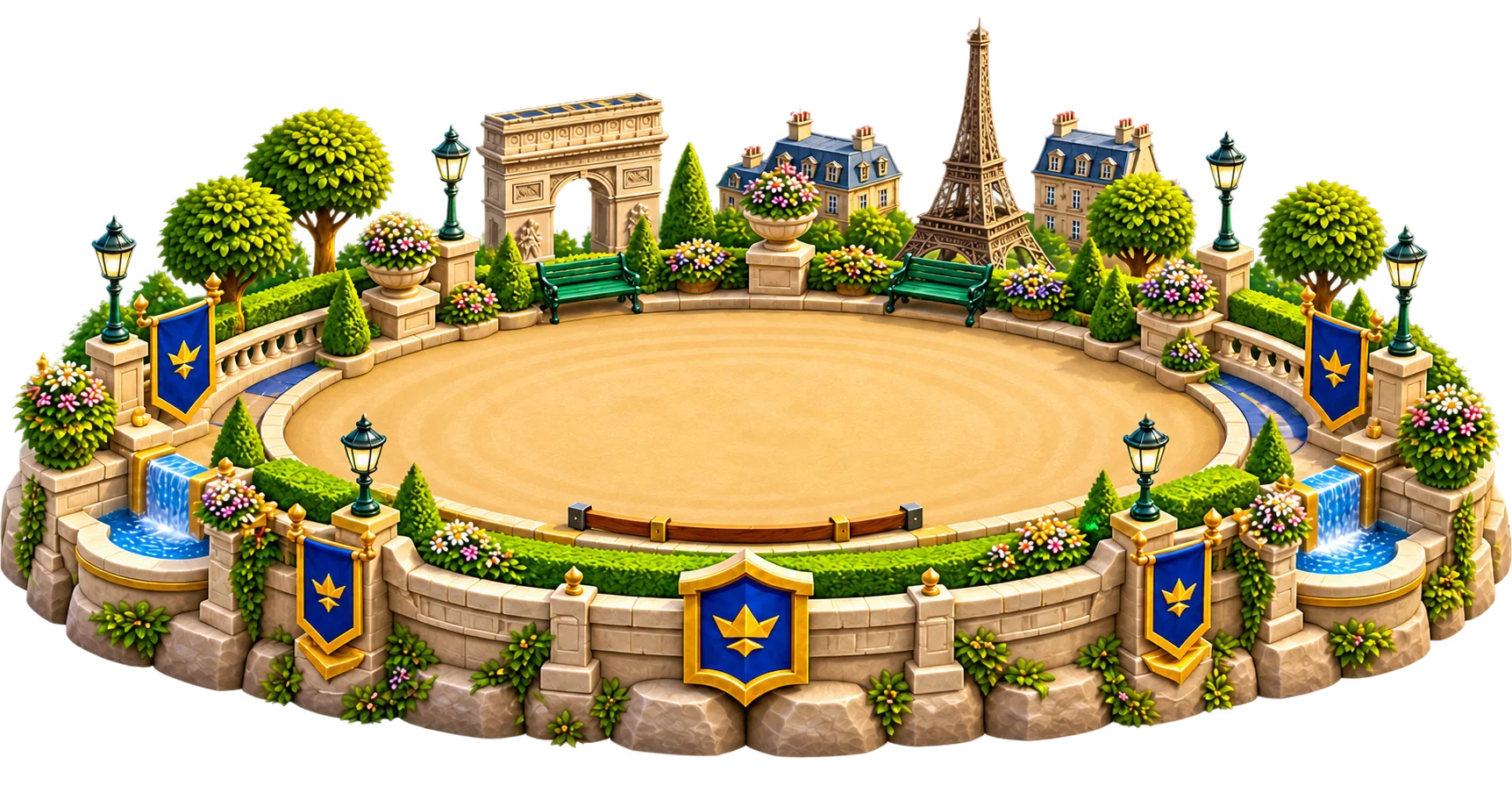Paris — arène de FiftyRoyale