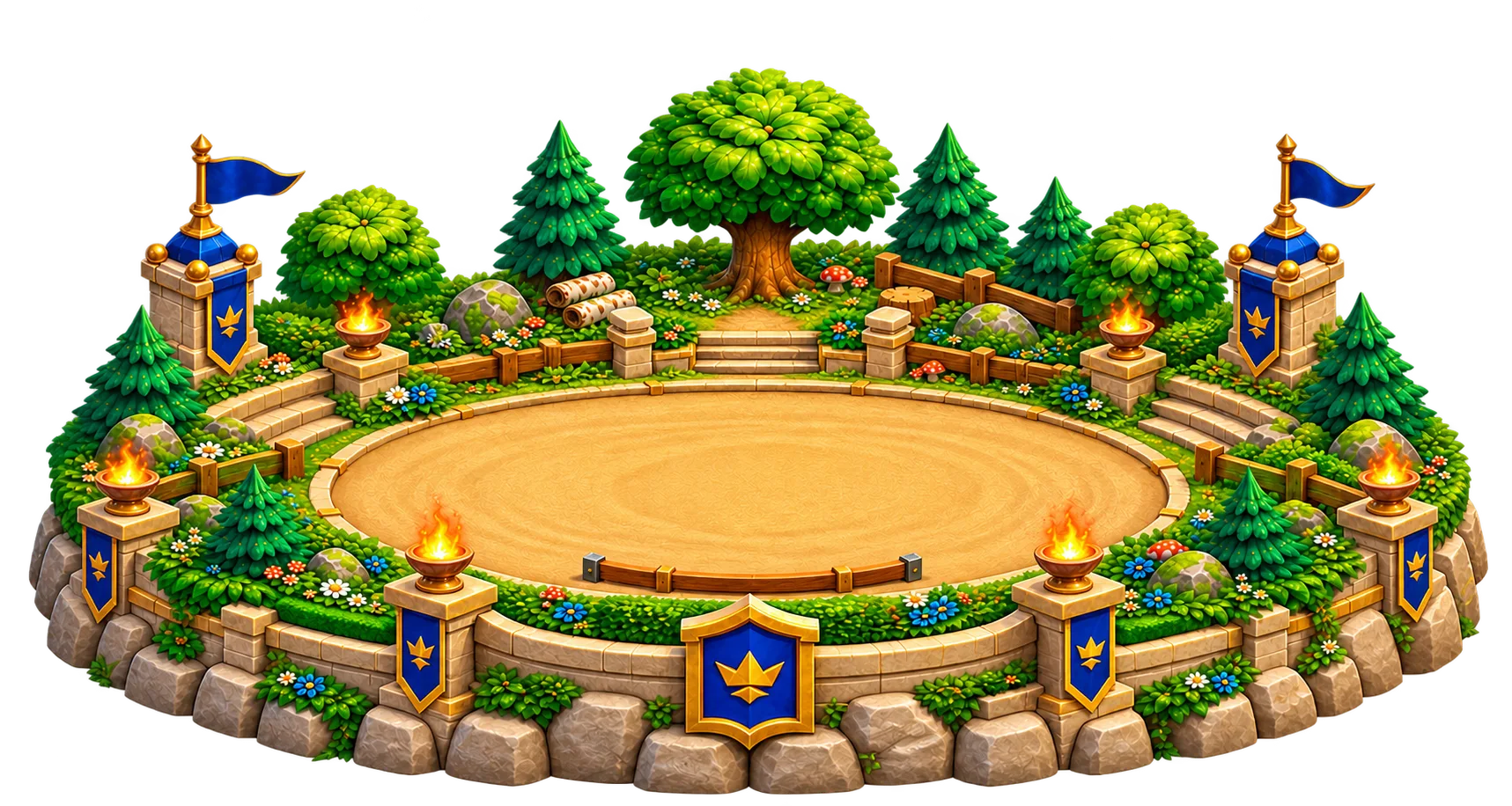 Prairie — arène de FiftyRoyale
