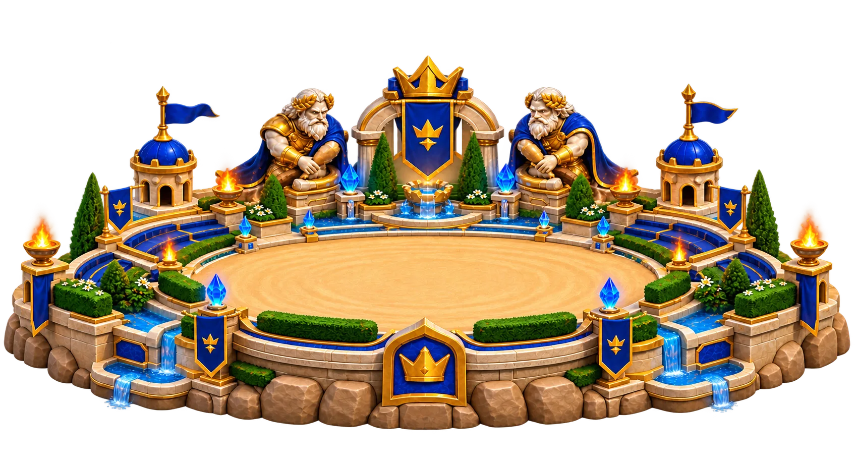 Royale — arène de FiftyRoyale